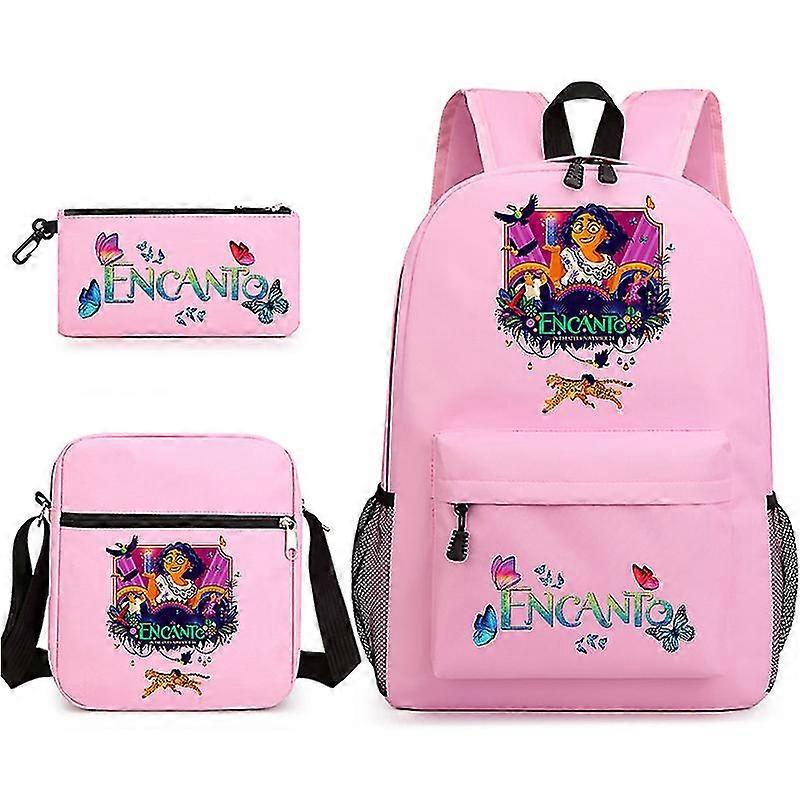 Magic Full Room Student Schoolbag 3-osainen lahjareppu pojille ja tytöille