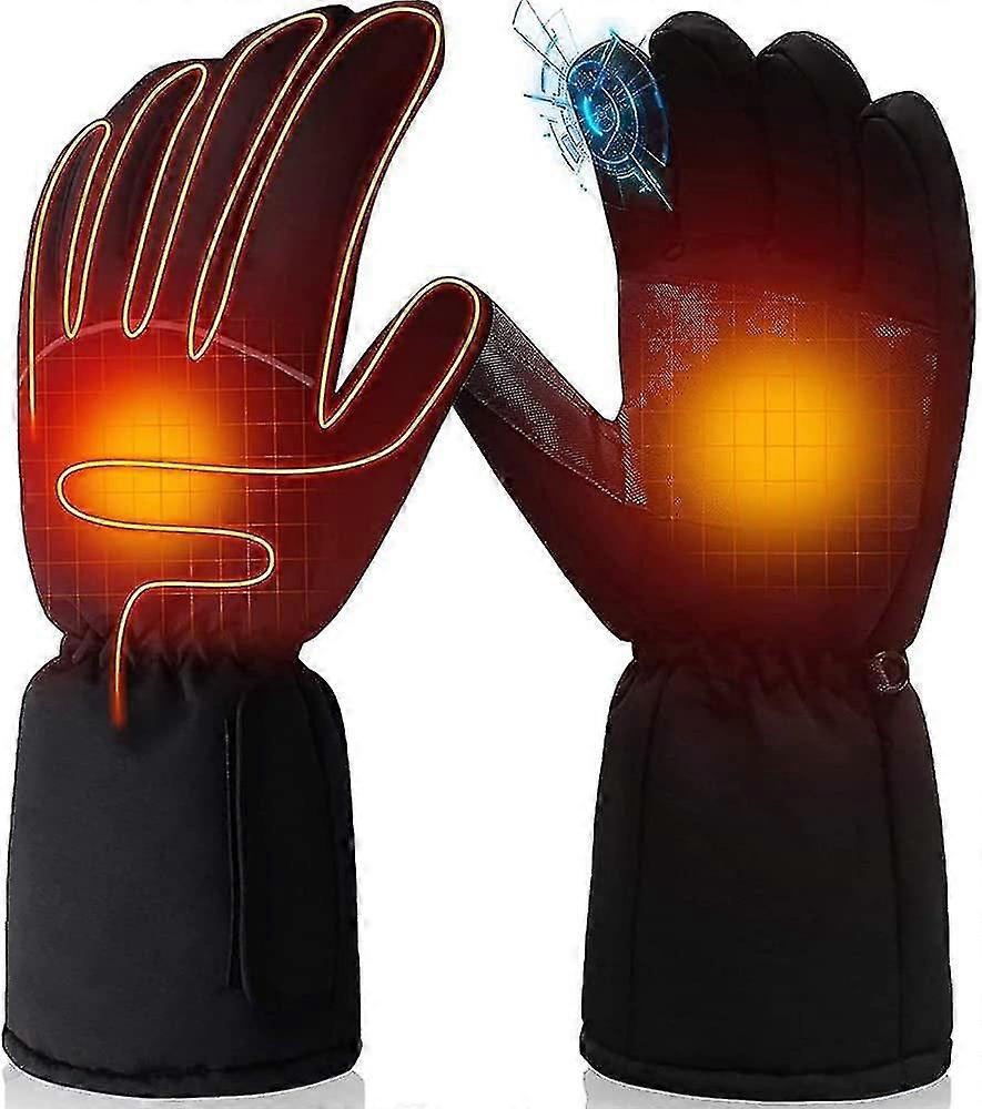 Gants chauffants, gants chauffants à la main à pileslarge