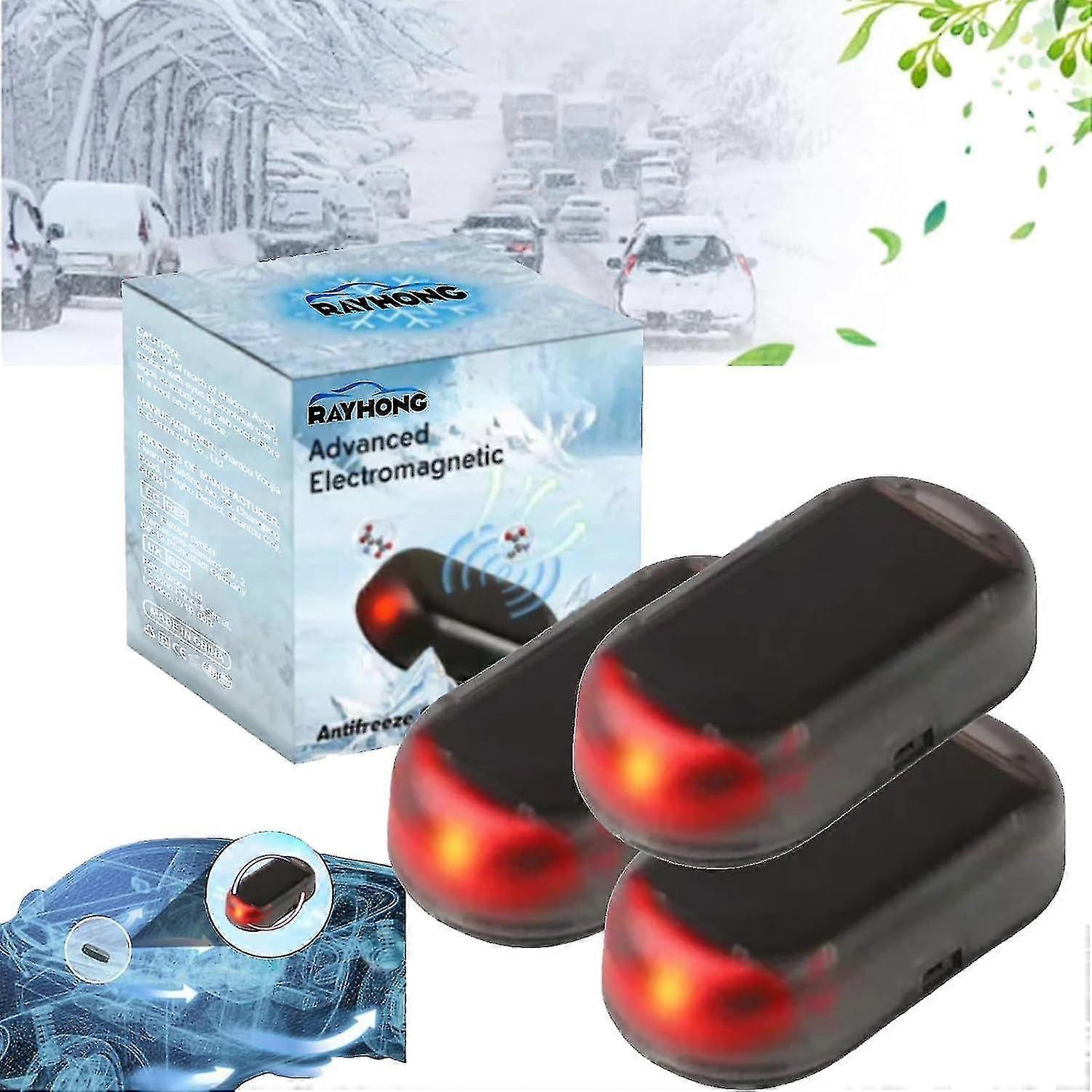 Electromagnetic Molecular Interference Antifreeze Snow Removal Tool,  Electromagnetic Antifreeze For Snow Removal Snow Removal Instrument (3 Pcs)-yuji