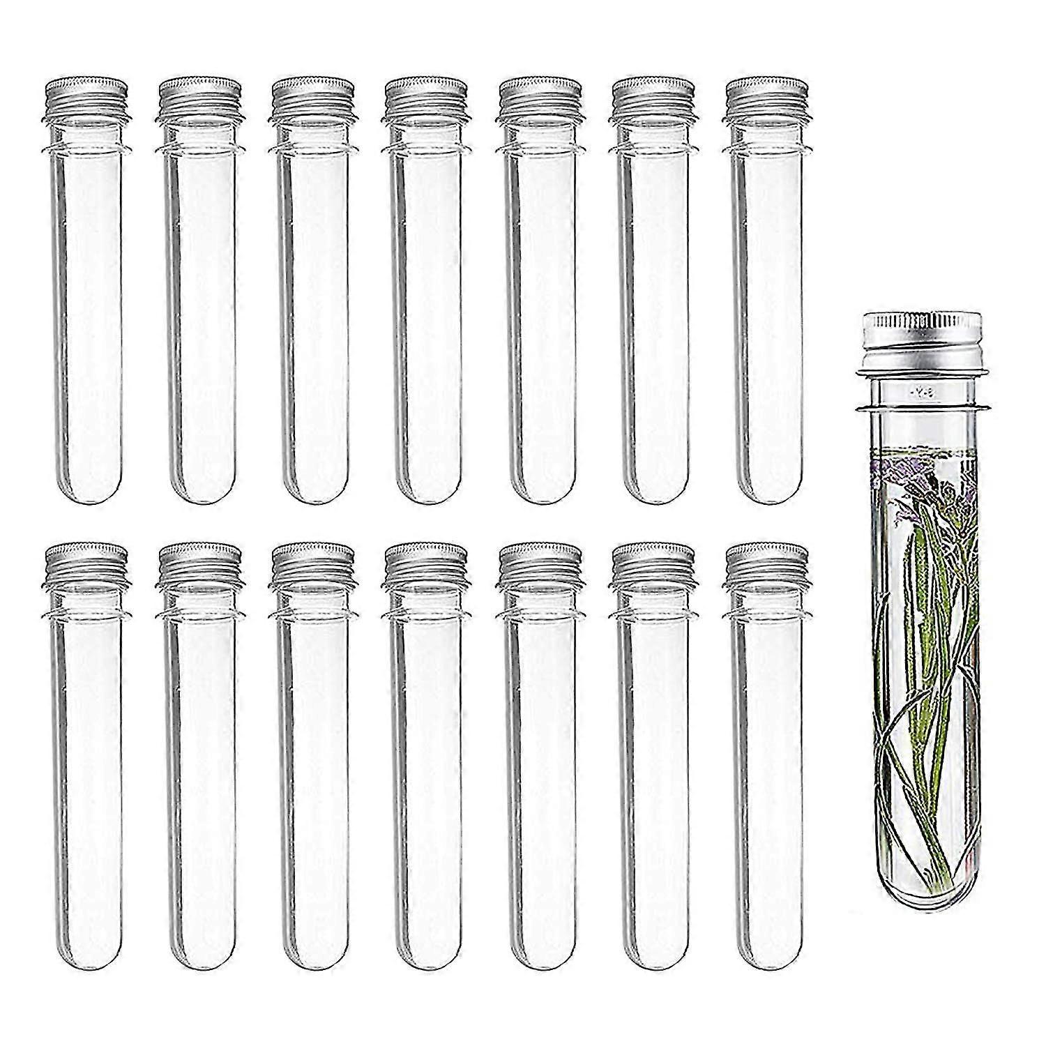 Plastic Transparent Test Tubes, For Decoration,1026