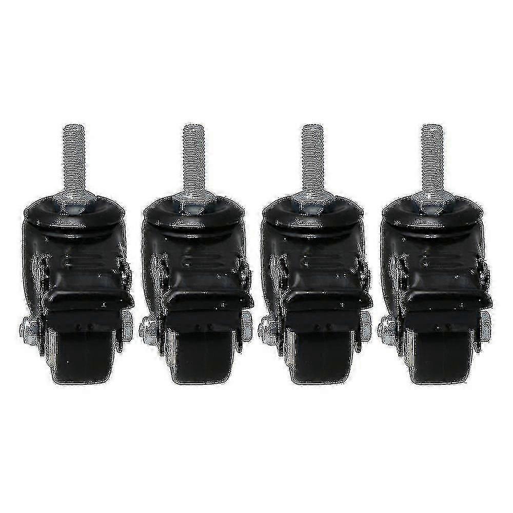 4pcs 1.5inch m8 360 de roda giratória com freio
