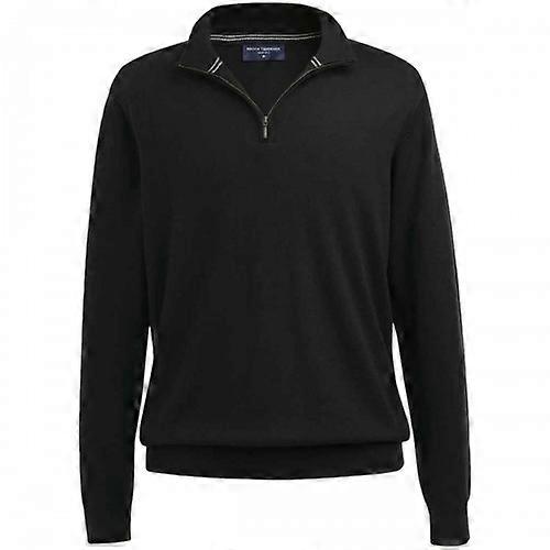 Brook Taverner Herren-Pullover „Copenhagen“ mit Viertelreißverschluss