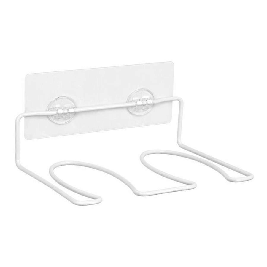 Convenient White Tall Boot Shoe Rack, Over-the-Door Iron, No-Drill