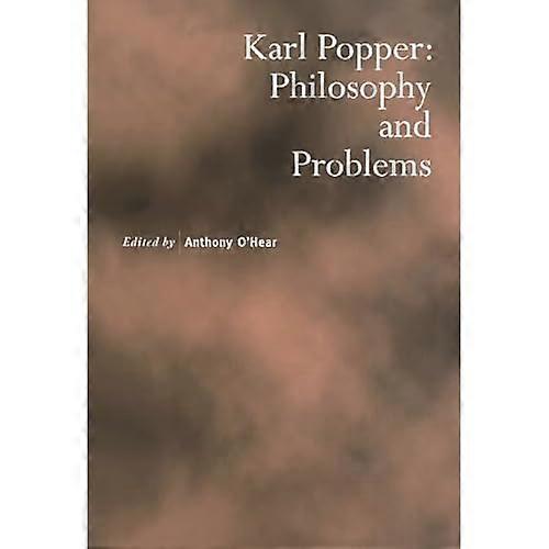 Karl Popper Philosophy and Problems