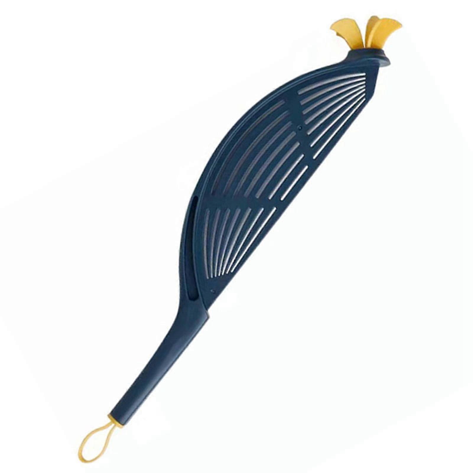 Plastic Rice Sieve Multifunctional Kitchen Strainer Baffle Tool Handheld Cleaning Filter for Rice Beans Peas