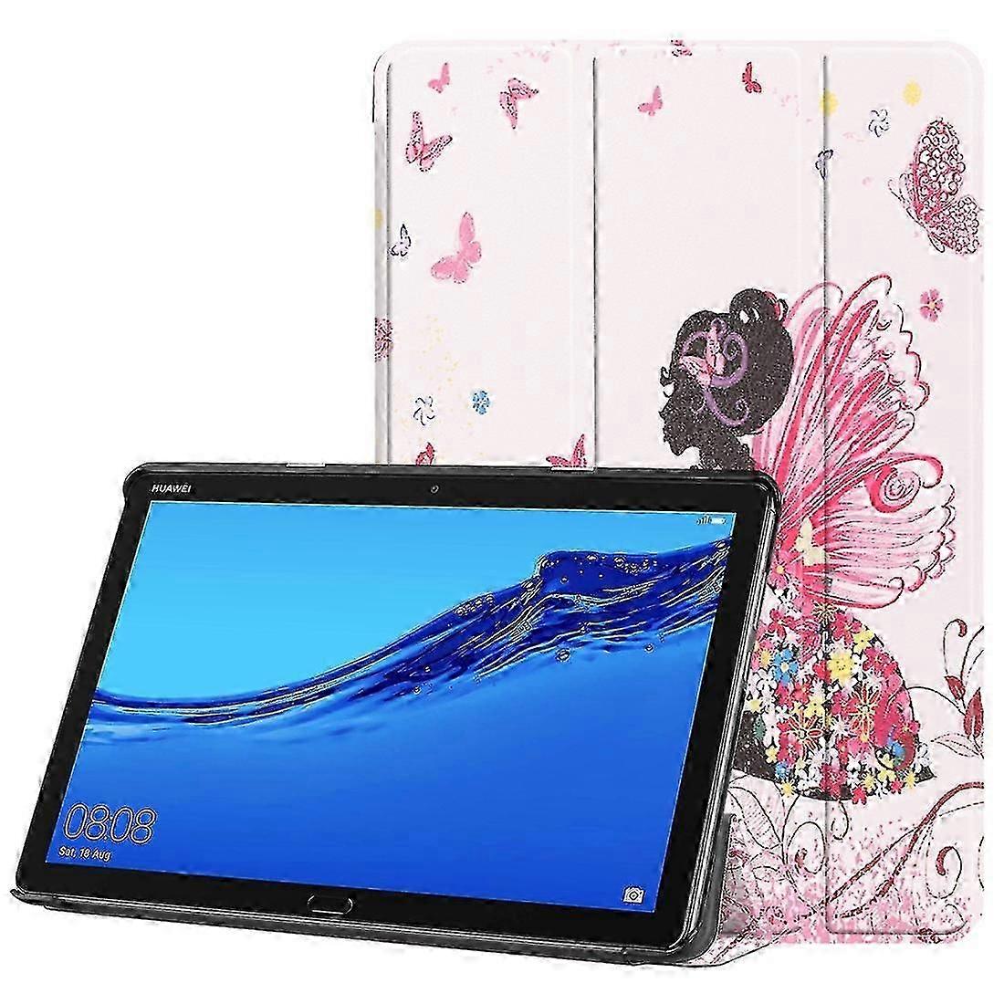 For Huawei Mediapad M5 Lite 10.0 Inch Custer Leather Case