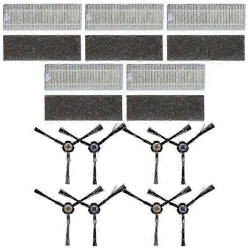 Side Brush Filter Set For ZACO 501927 A9s Robot Vacuum Cleaner Parts Accessories f54