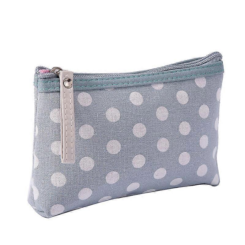 Waterproof Canvas Makeup Bag for Travel and Storage