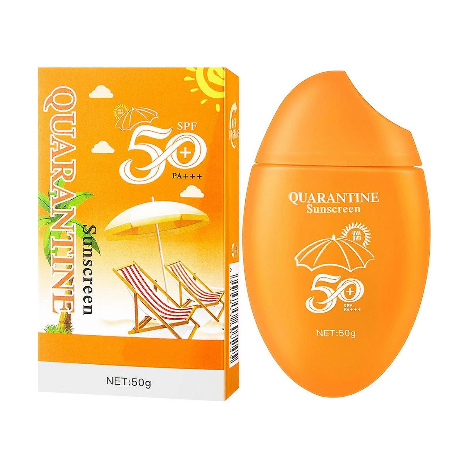 Refreshing Moisturizing Waterproofed And Sweat Resistanted Without Fear Of Light Damage Concealer Whole Body Sunscreen 50ml Daily Makeup Primer