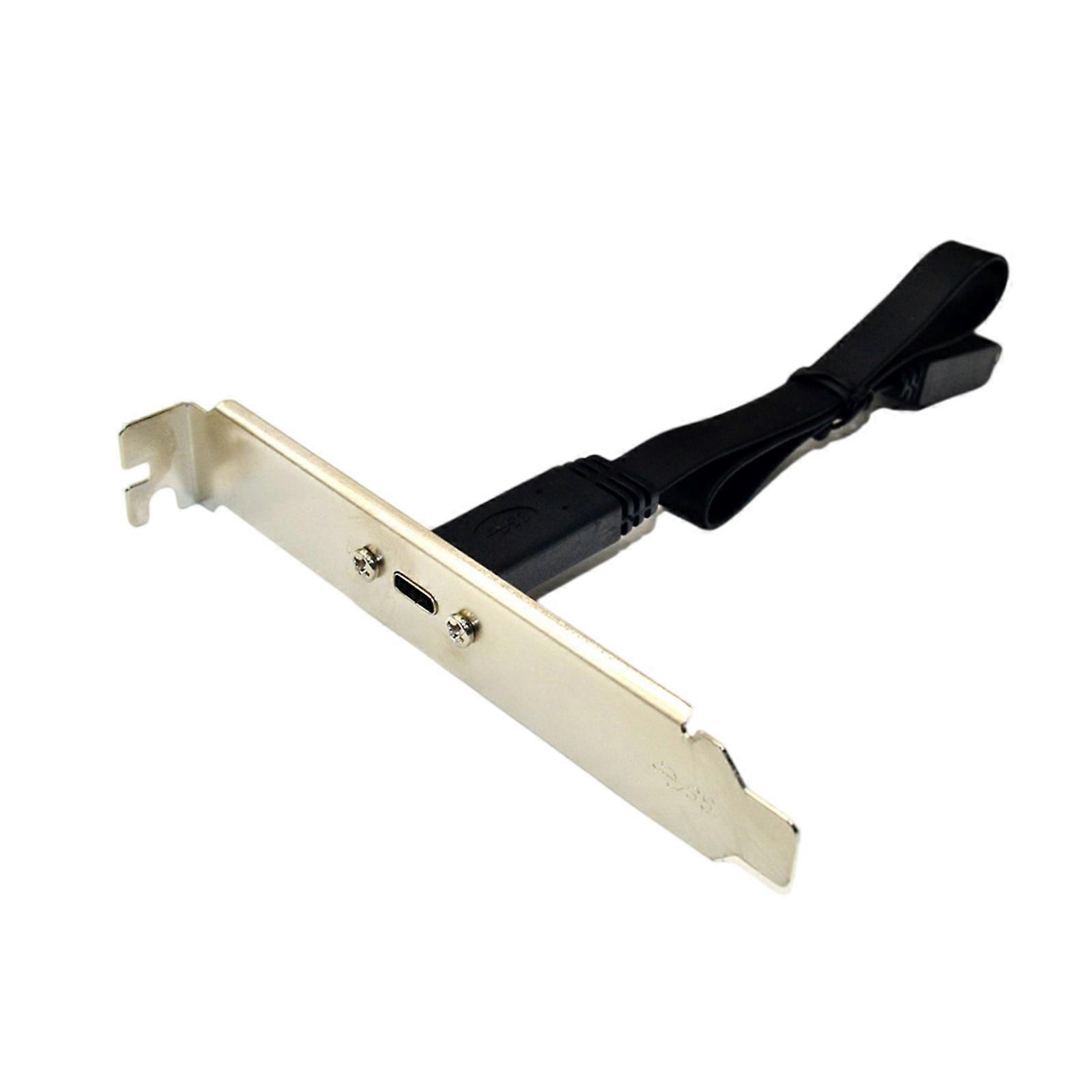 Durability Metal USB 3.1 Front Panel Header Type C Front Panel Connectors Type C Interfaces Full/Half Height Brackets