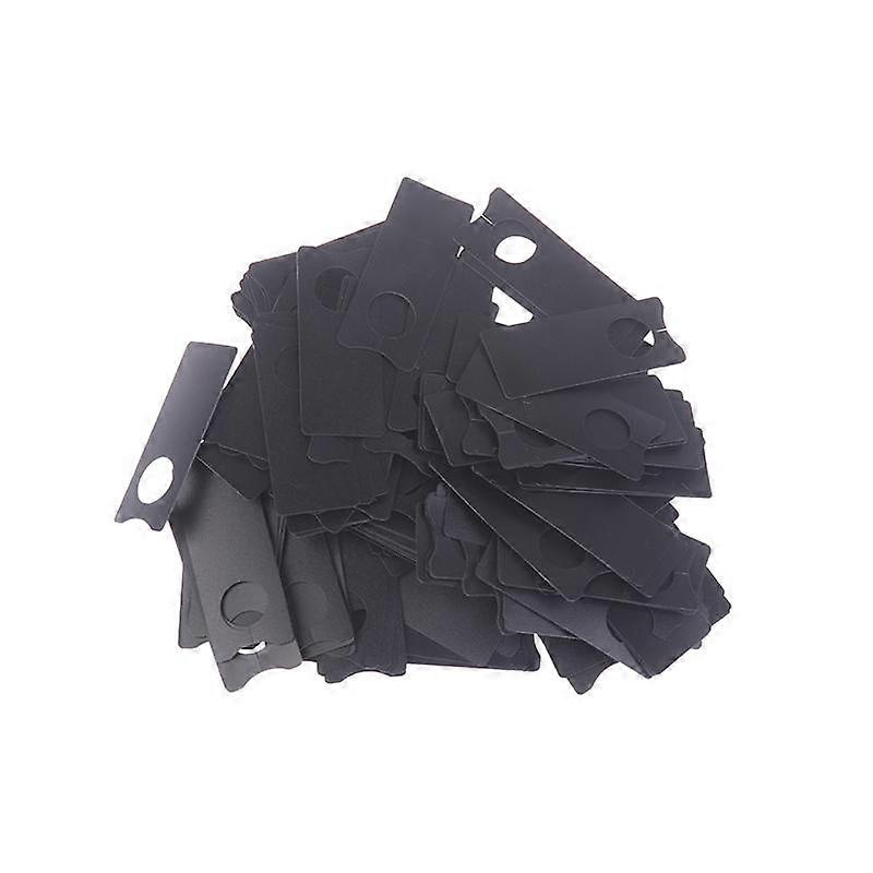 100Pcs Garden Planting Tag With Hole Melon Fruit Tree Markers Sign Portable Plastic Waterproof Hanging Label For Flower Nursery