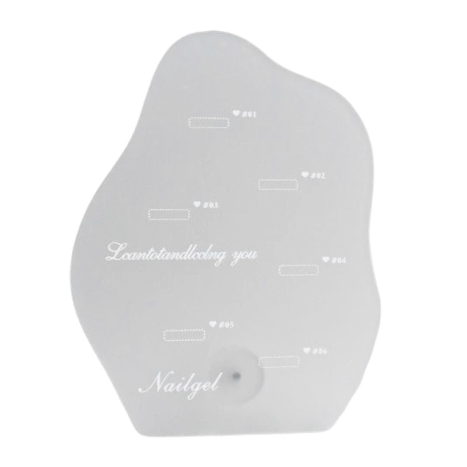 Sleek Nail Display Stand for Salon Tools Organization