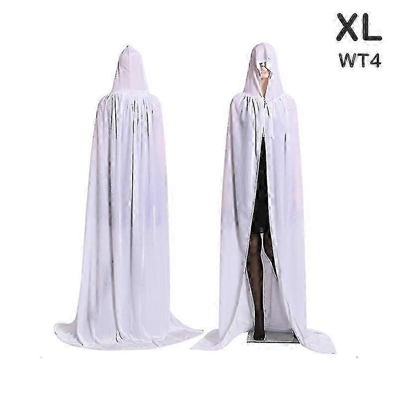 مصاص الدماء في العصور الوسطى المخملية مقنع عباءة رداء طويل الساحرة الرؤوس هالوين زي