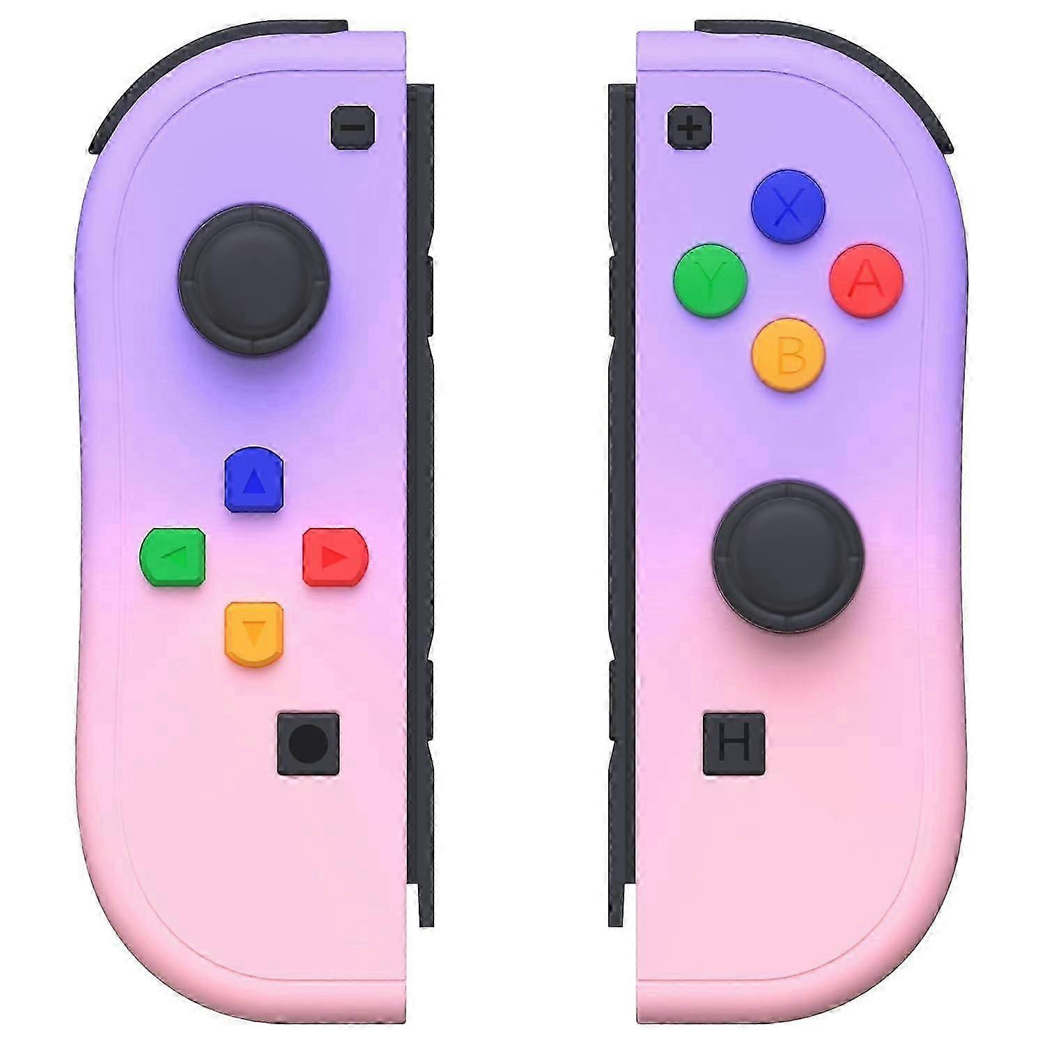 Joycon Controller Compatible with Switch, Wireless Joy Cons Replacement for Switch Controller, Left and Right Switch Joycons Support Dual Vibration/Wa