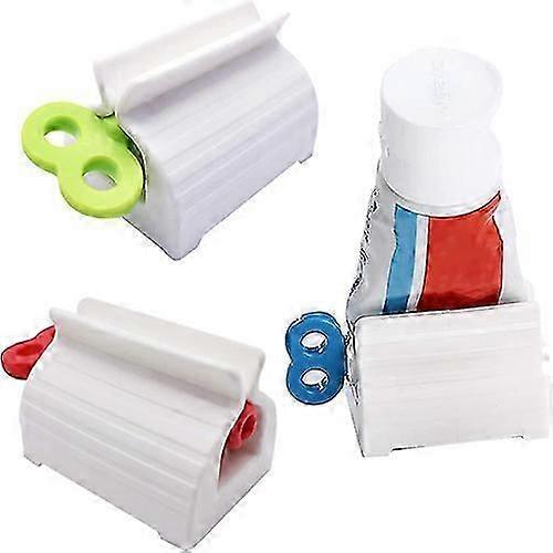 Rolling Tube Toothpaste Squeezer Toothpaste Seat Holder Stand 3pcs