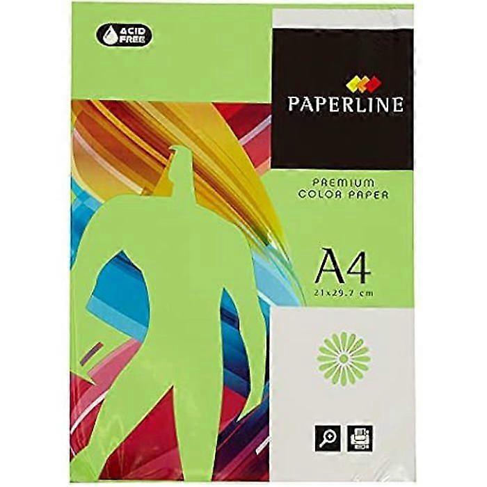 A4 Paper - FABRISA - Green - 500 Sheets - Superior Quality - Sharp Printing