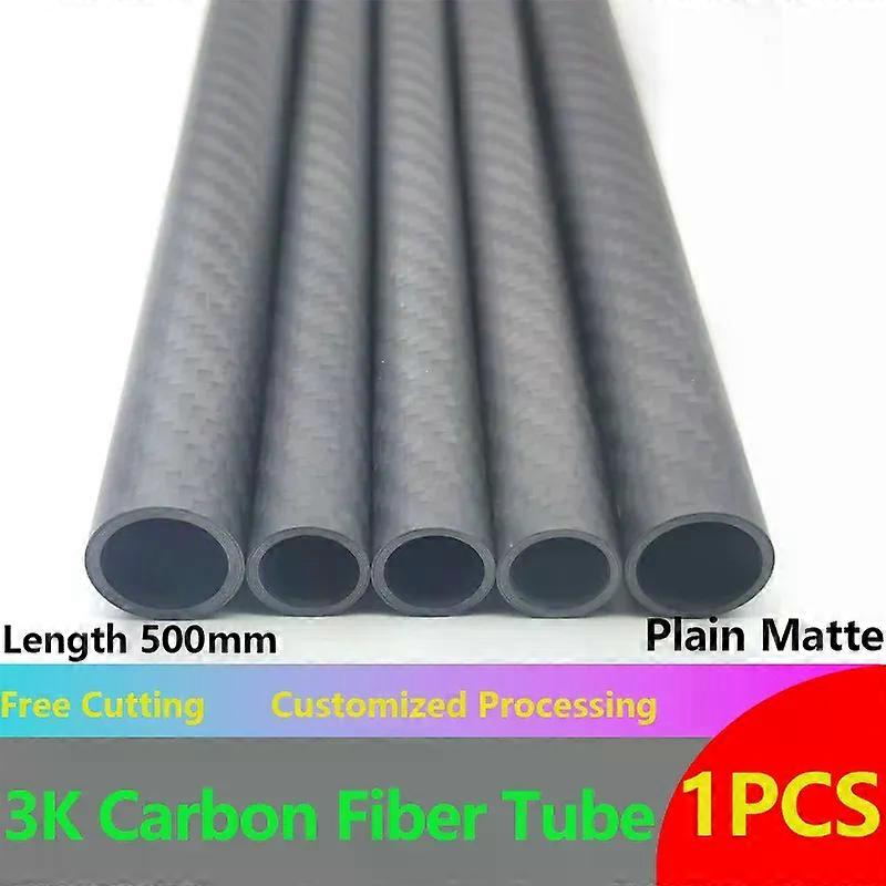 Plain Matte 3K Carbon Fiber Tube Length Carbon Tube