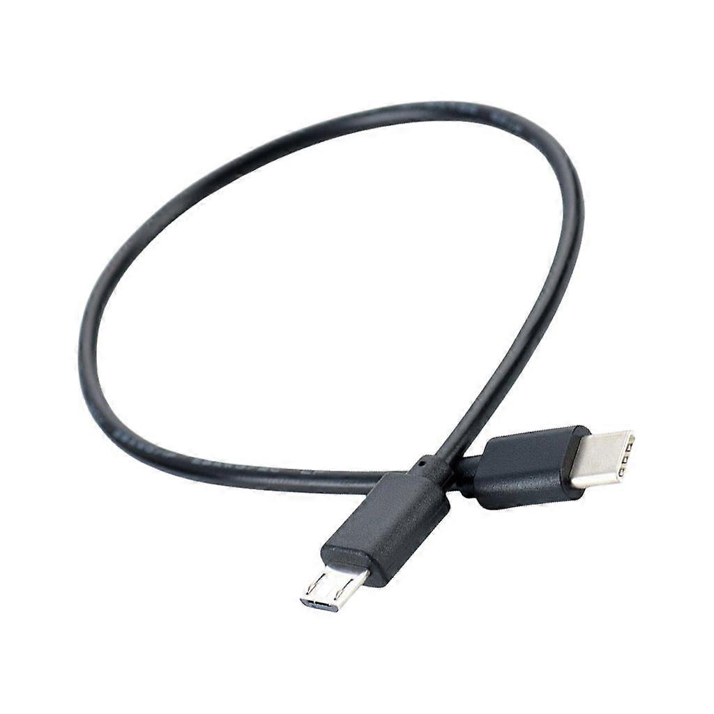 USB C To Micros USB Cord For Data Syncing And Powering Devices 25cm/9.84inch