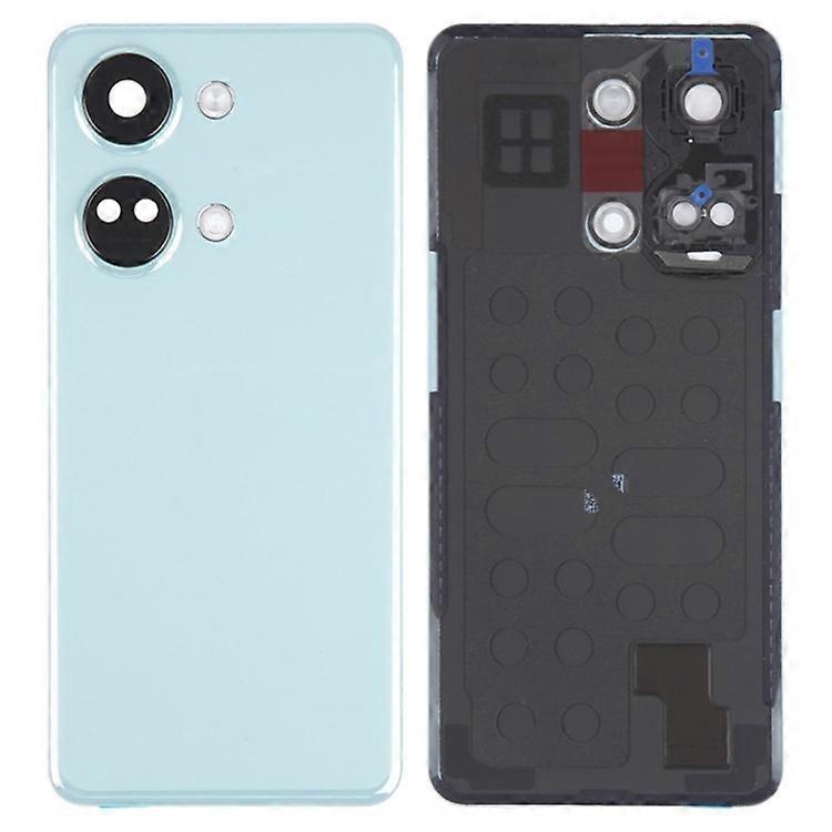 Συμβατό για OnePlus Ace 2V PHP110 OEM κινητό τηλέφωνο μπαταρίας στέγαση με αυτοκόλλητο αυτοκόλλητο + φωτογραφική μηχανή φακό κάλυψη