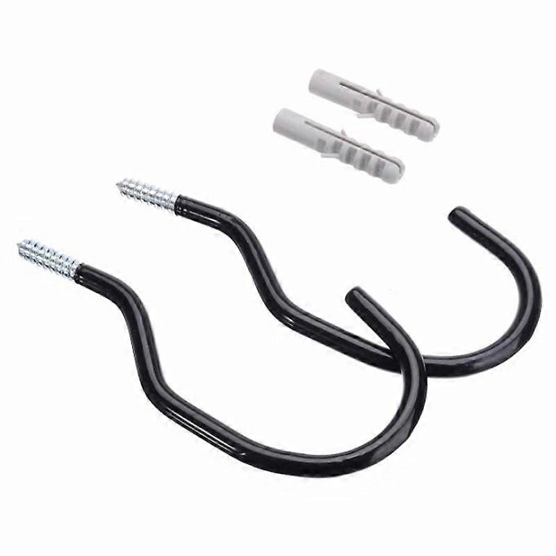 2Pcs Bike Wall Mount Holder Large Capacity Aluminum Bicycle Storage Rack on the Wall Essential Tool for Cyclists