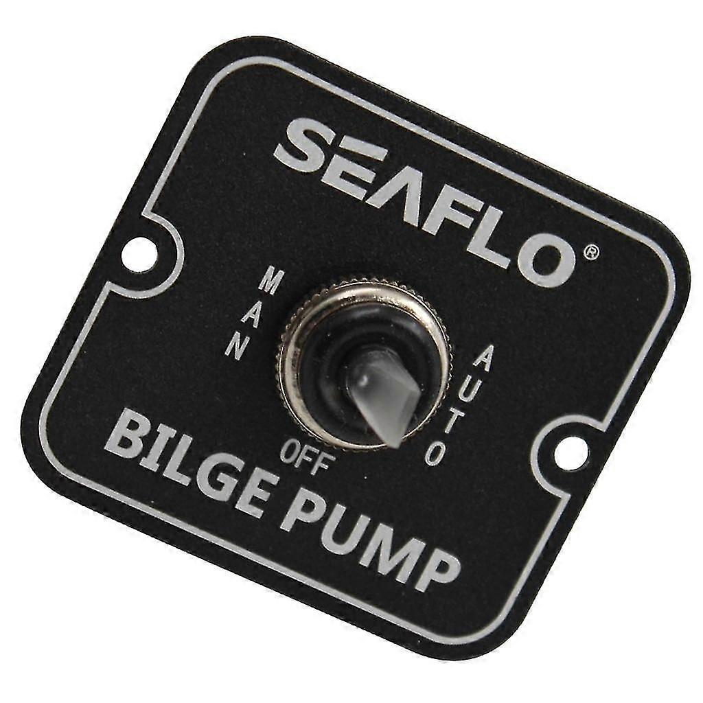 SEAFLO 2-Way Bilge Pump Switch Panel Automatic-Off-Manual 12V 24V