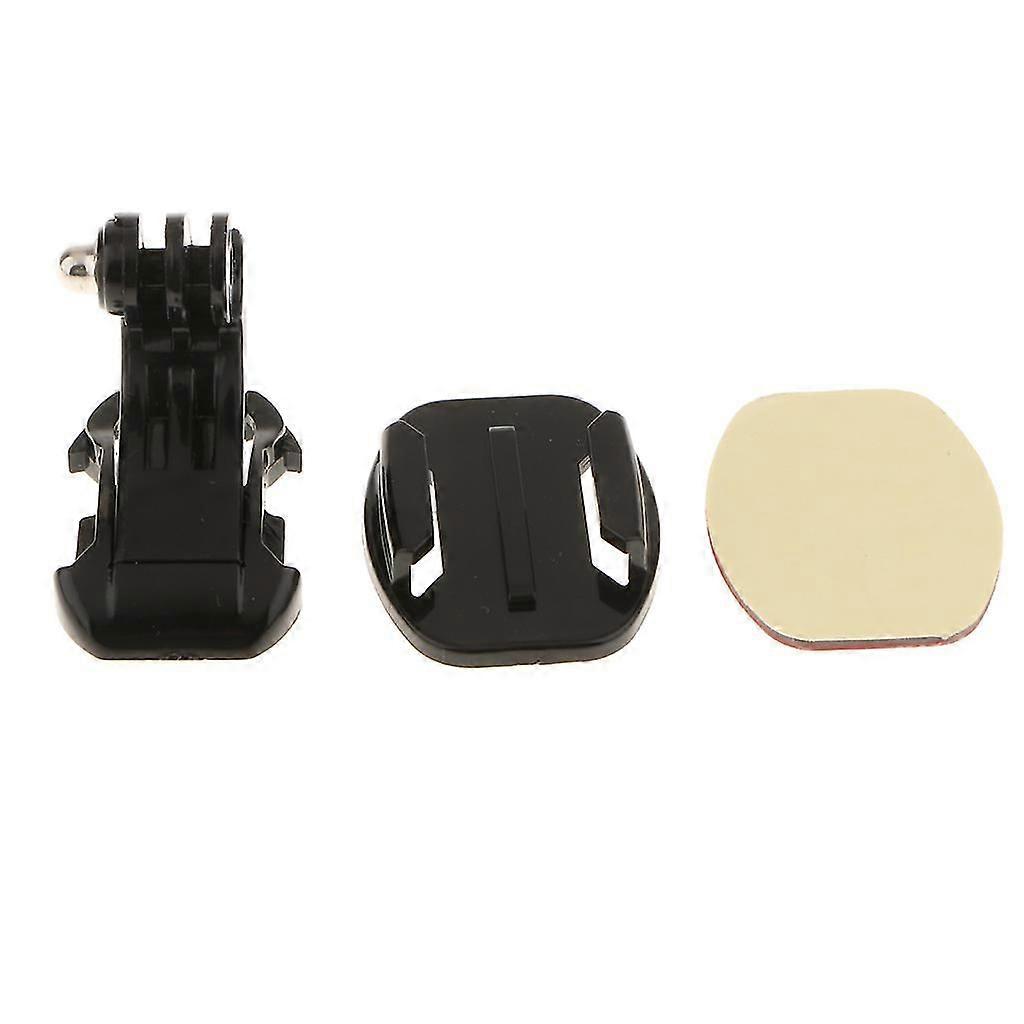 J-Hook مشبك جبل + ملصق + حامل مسطح للكاميرا 4/3+/2