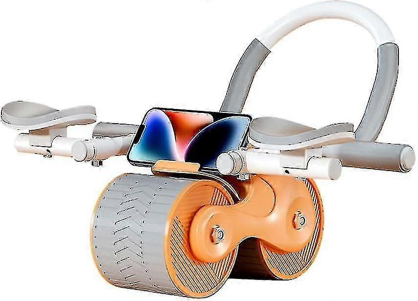 4color/automatic Rebound Abdominal Wheel Ab Roller Wheel,4d Ab Roller With Elbow Support,plank Ab Ro