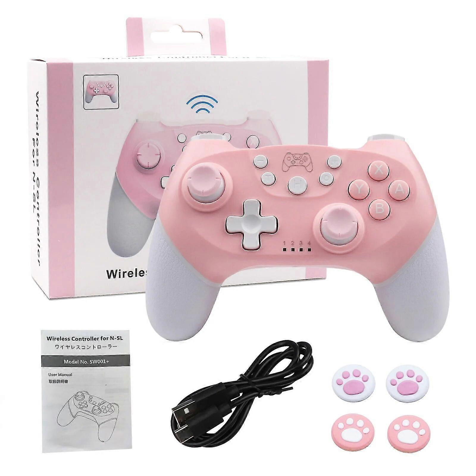 Bt Wireless Game Controller For Switch Pro Lite Oled Gamepad Joystick For Pc Game Controller With Programmable Wake Up Function