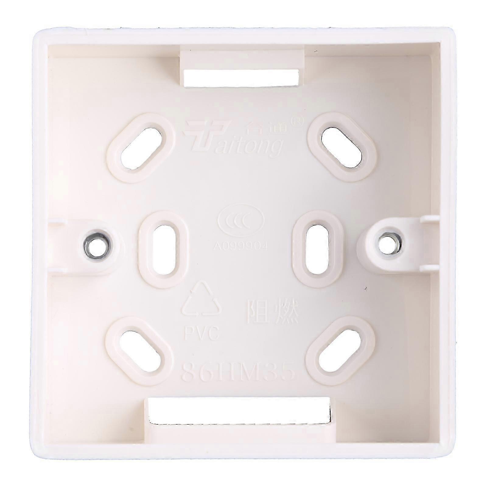 Thermostat Box White Installation Box Used for BOT-313WIFI Boiler Thermostat