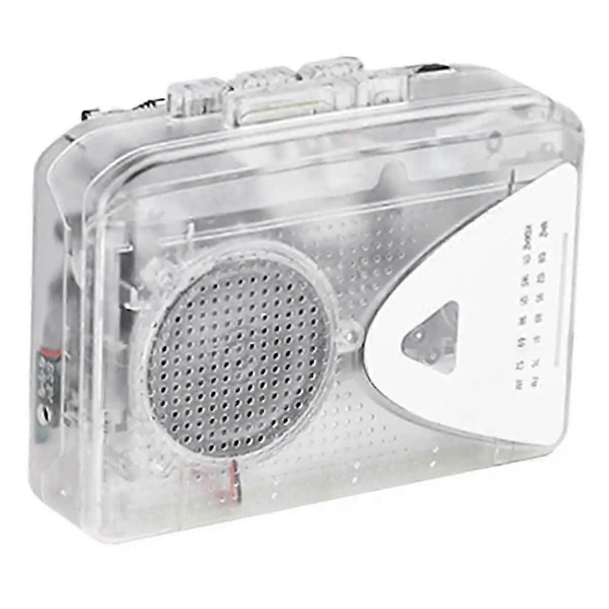 Tape Player Transparent Cassette Player Tape Player Fm/am Radio External Speaker Stereo Player Tape