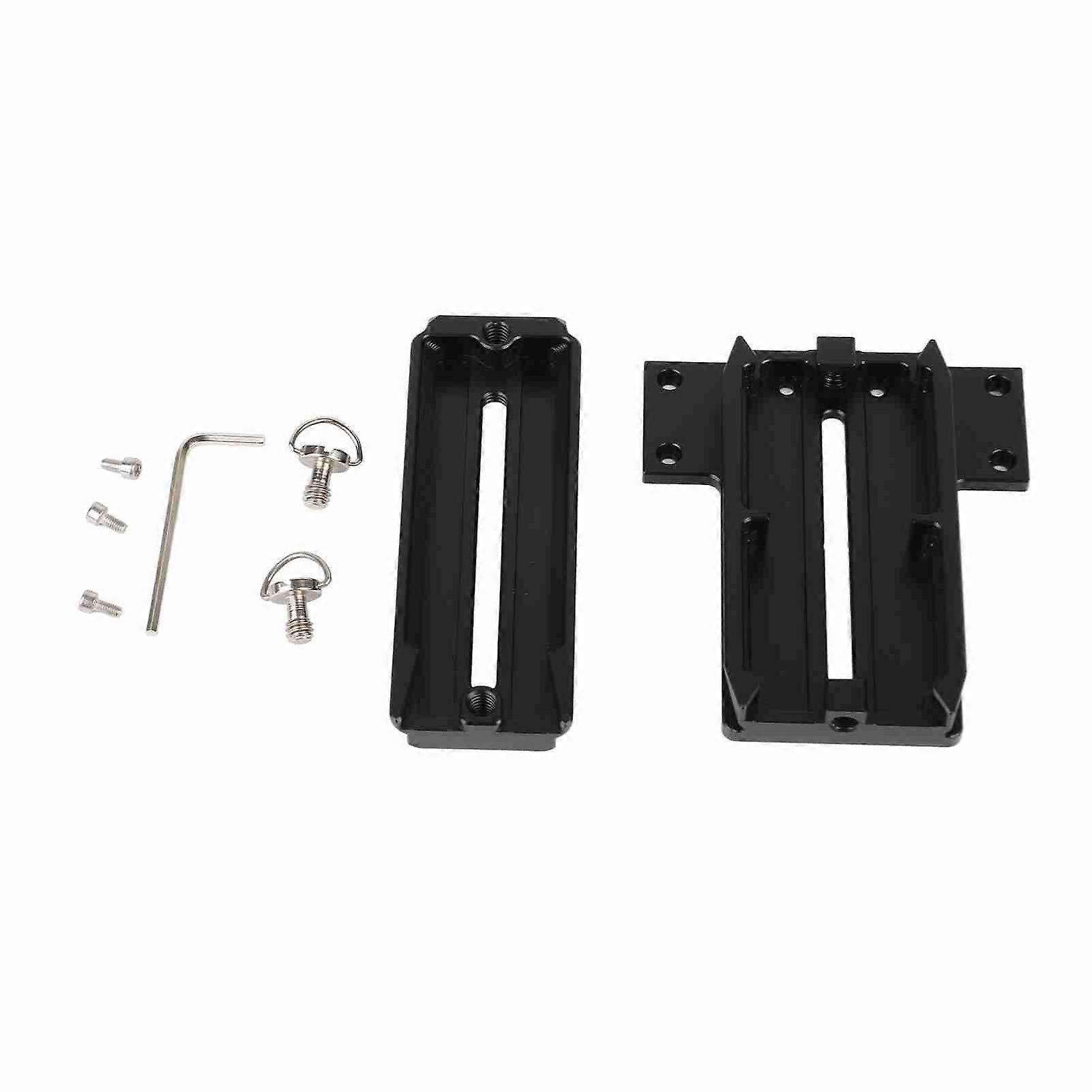 Camera L Bracket Mount with for Arca and 1/4inch Screw Holes Vertical Horizontal Switching Tripod Quick Release Plate