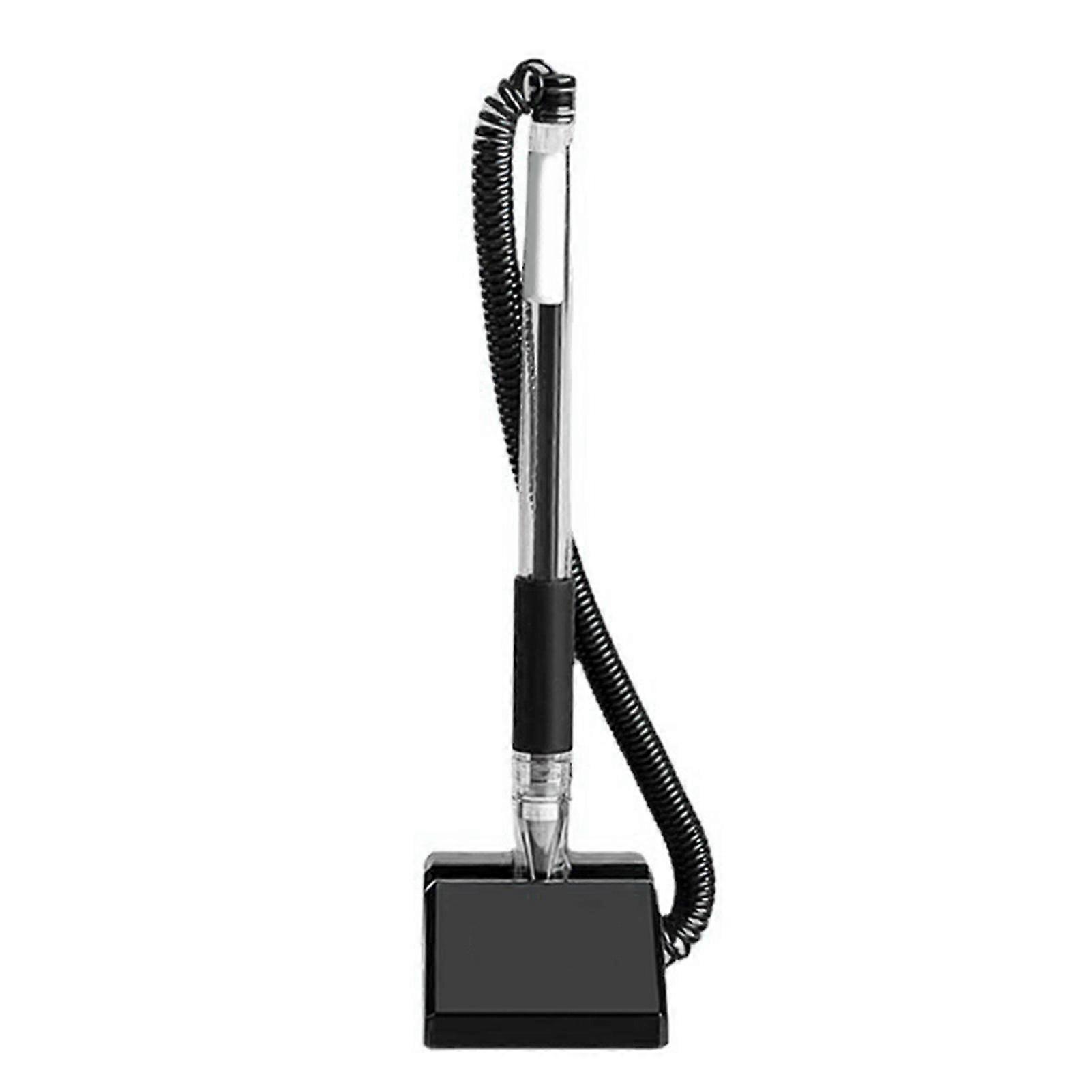 Secure Counter Pen Multipurpose 0.5mm Fine Tip Comfortable Grip Desktop Pen for Bank Hotel Office