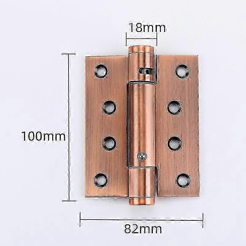 Bisagra de cierrapuertas automático invisible para puertas de madera