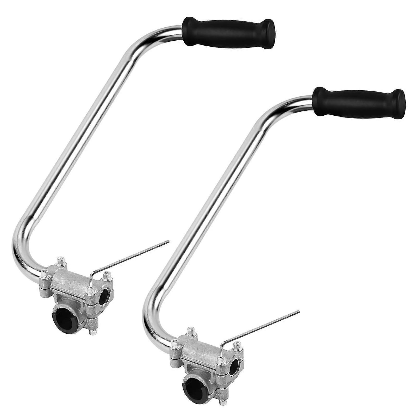 1/2 Pcs Lawn Mower Auxiliary Handle Weed Wacker String Trimmer Grip Posture Improvement