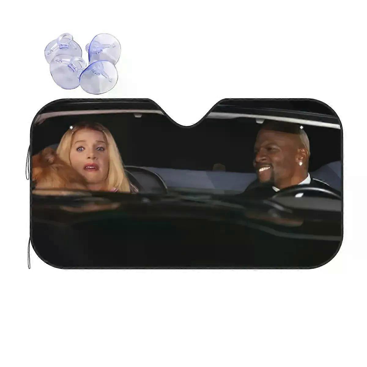 Pulcini Bianchi Personalità Parasole Parabrezza 76x140cm Mille Miglia Latrell Scene Foils Visiera Parasole Tenda Solare