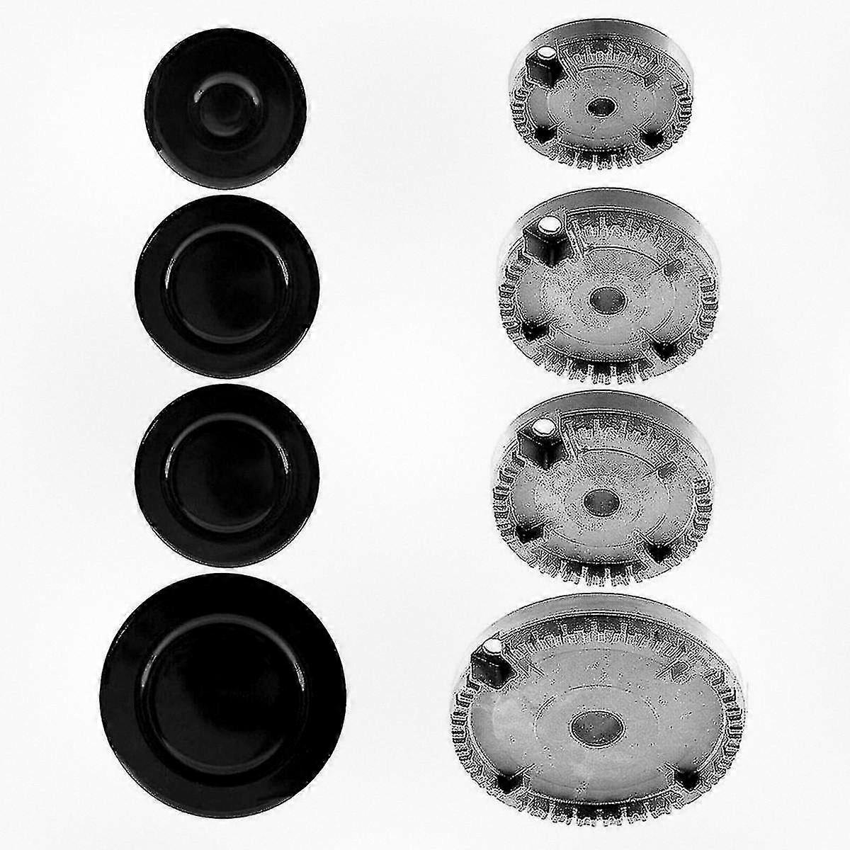 Universal burner flame cap oven cooker hob gas replacement part fits most models between sizes