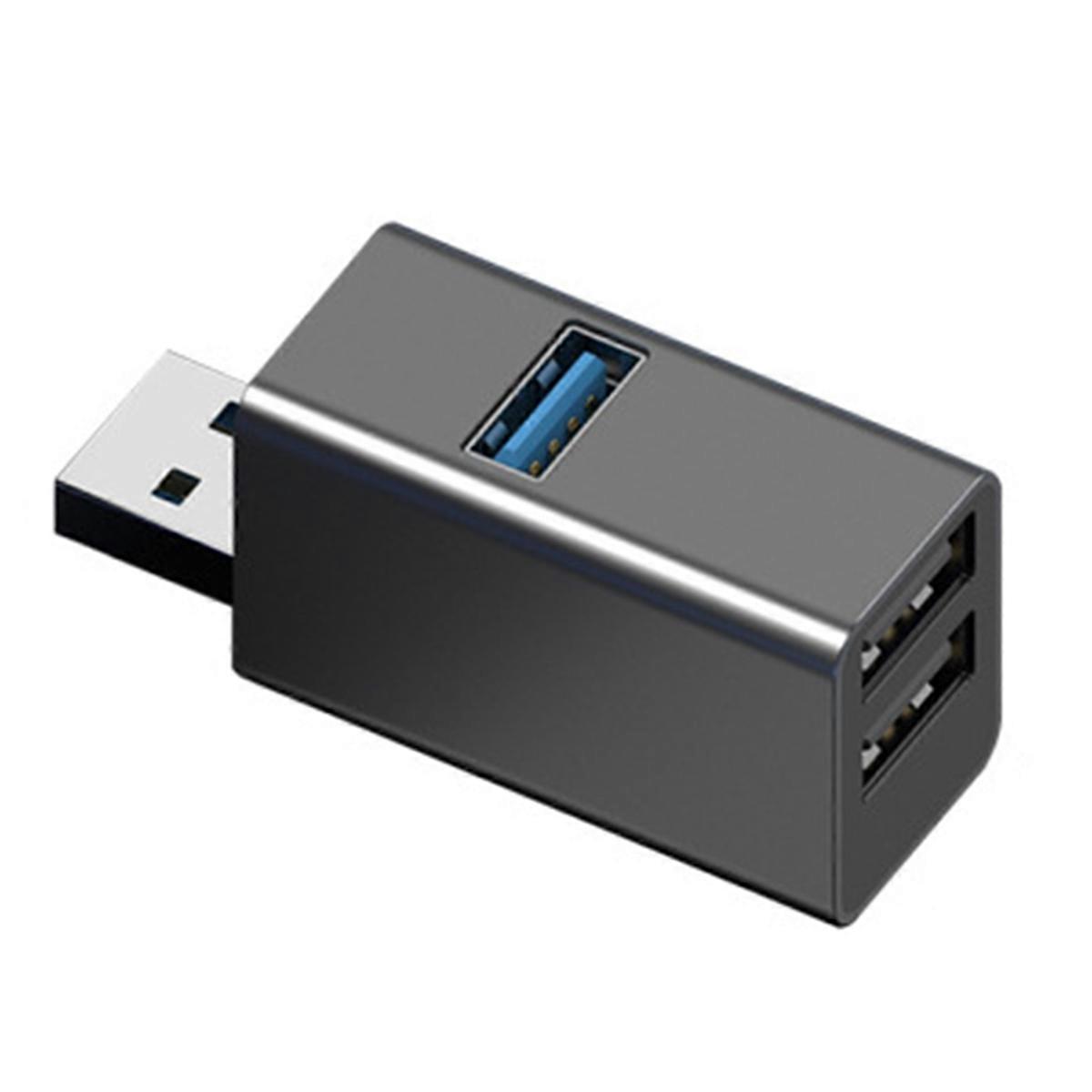 USB-Hub Plug-Play-Daten-Hub Anti-Interferenz 3 Ports USB3.0-Expander