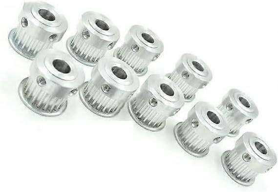 Timing Pulleys,Bore Synchronous Wheel,10pcs 3gt gt 20 Teeth Bore 5mm 6. 35mm 8mm for Width 9mm