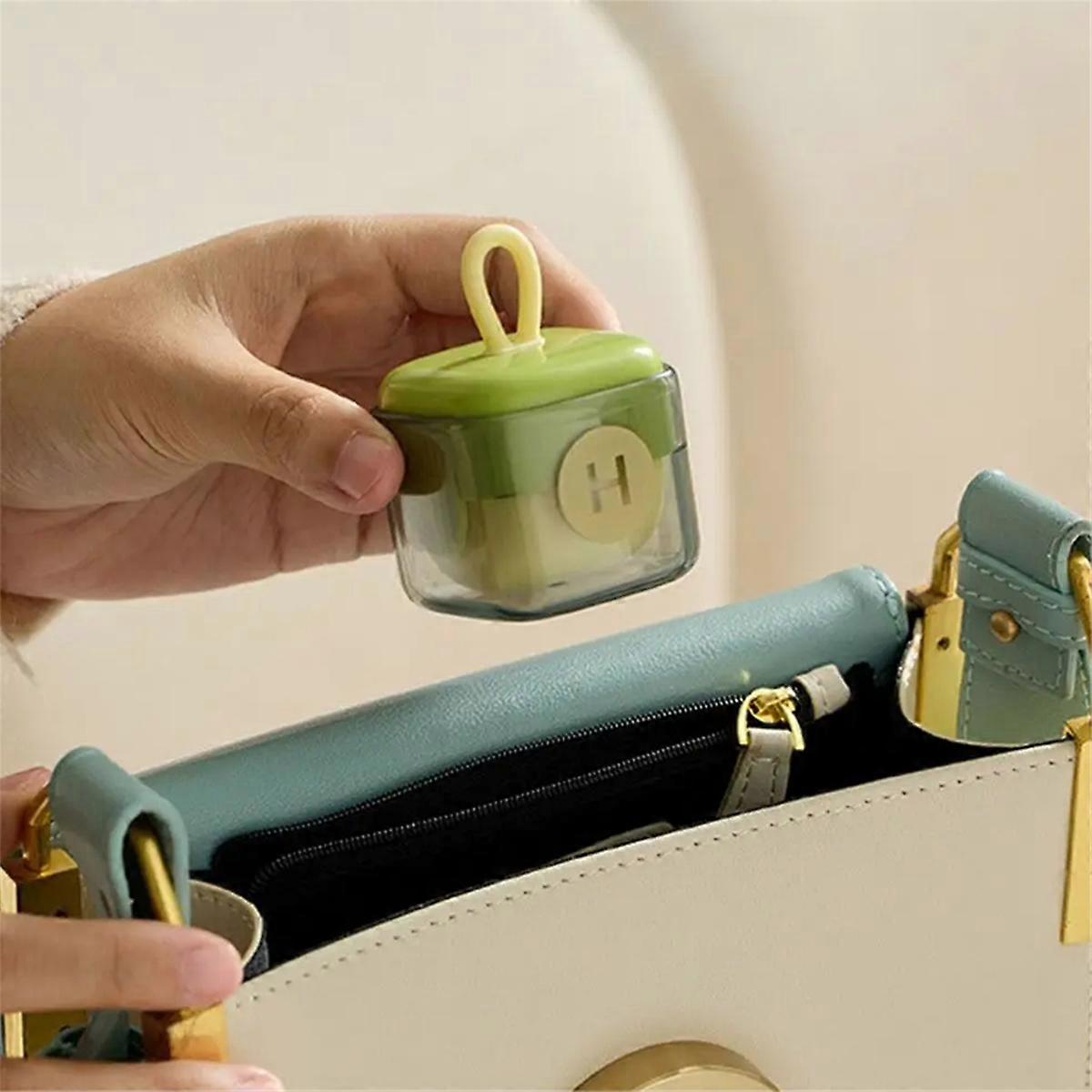 Waschbare Kleidung Klebrige Haarentfernung Staubentfernung Roller Grün