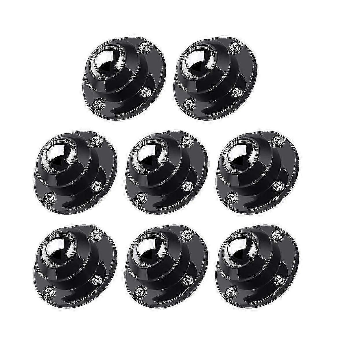 8 Pack Self-Adhesive Caster Wheels for Furniture with 28lbs Load Capacity per Wheel, Low Profile Swivel Casters for Smooth Mobility and Furniture Prot