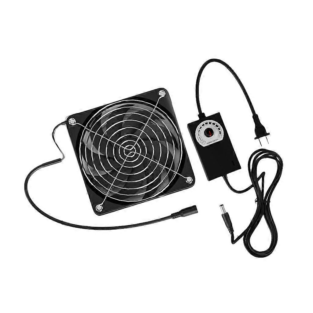 MultiPurpose 12V Router Cooling Fan For Pet Houses And Weak Current Boxes