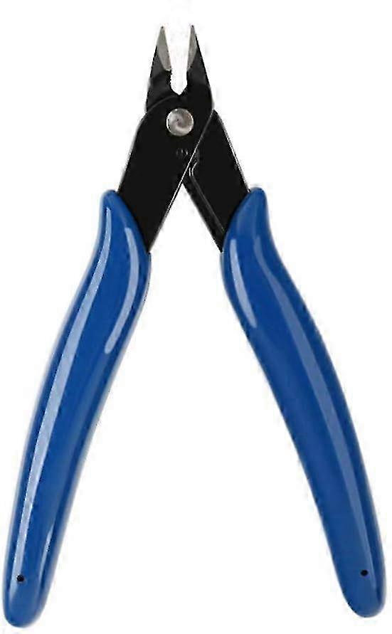 Diagonal Cutting Pliers - 5" Spring Loaded Flush Cutter PLATO-170 for Precision Work
