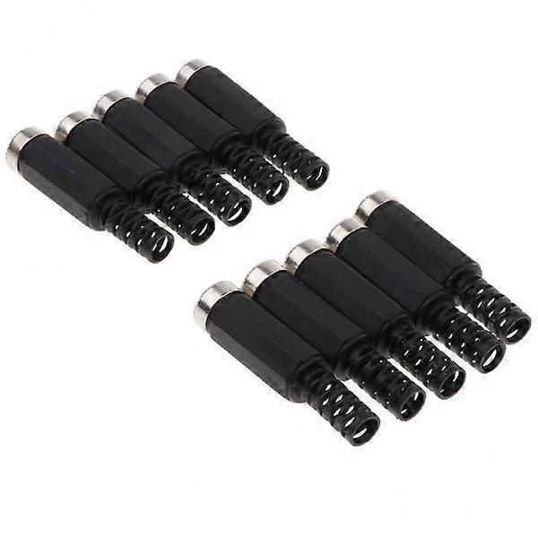 3x10Piece DC Power Socket Welding Jack Adapter Connector 5.5x2.5mm