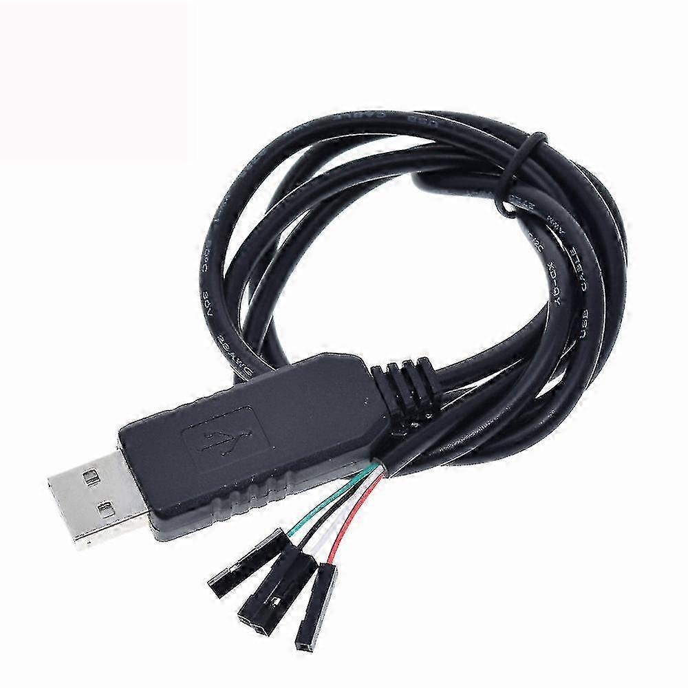 USB Cable Adapter for Serial Communication Interface, compatible with RS232 TTL UART Solutions, utilizes PL2303HX Auto Converter technology
