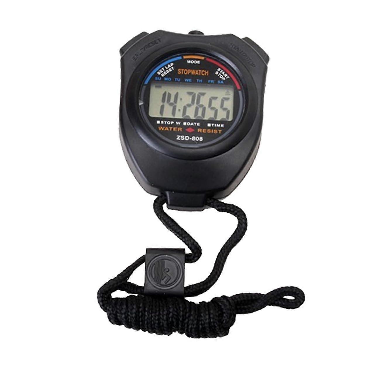 Electronic timer Motion timer Sports timer Twoway stopwatch Twoway timer Electronic timer Professional timer Black