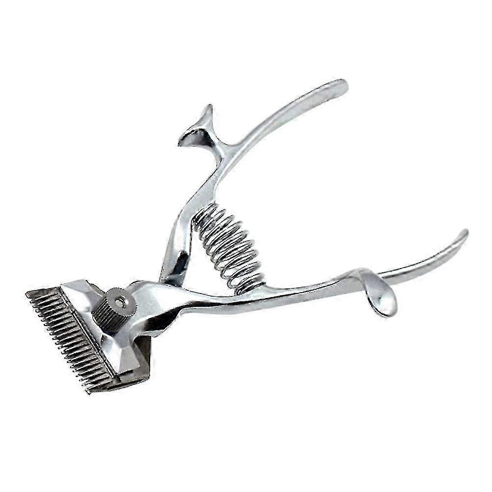 ماكينة قص الشعر اليدوية القديمة ، قاطع الشعر المحمول بالدفع اليدوي ، أداة الحلاقة غير الكهربائية منخفضة الضوضاء