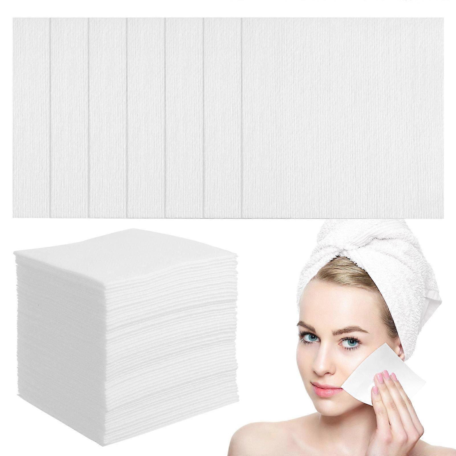 200pcs 10cm x 10cm 4 Ply Non Woven for Makeup Removal, Nail Polish Removal, Skin & Care, Supplies