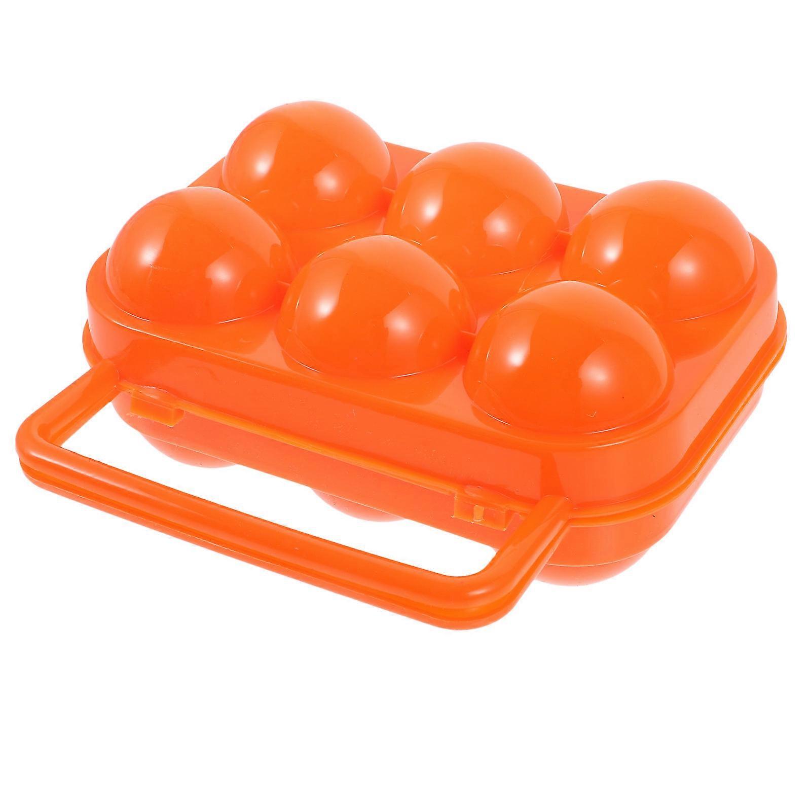 Camping Egg Holder, Foldable and Durable Egg Carrier with Easy Grip Handle