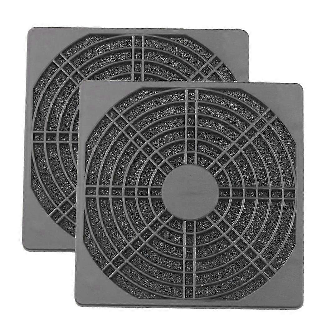 2025 2 Pcs Dustproof Blower Guard ABS Computer Ventilator Grill 120mm Fan Filter Fan Mesh Cover Tool-Free