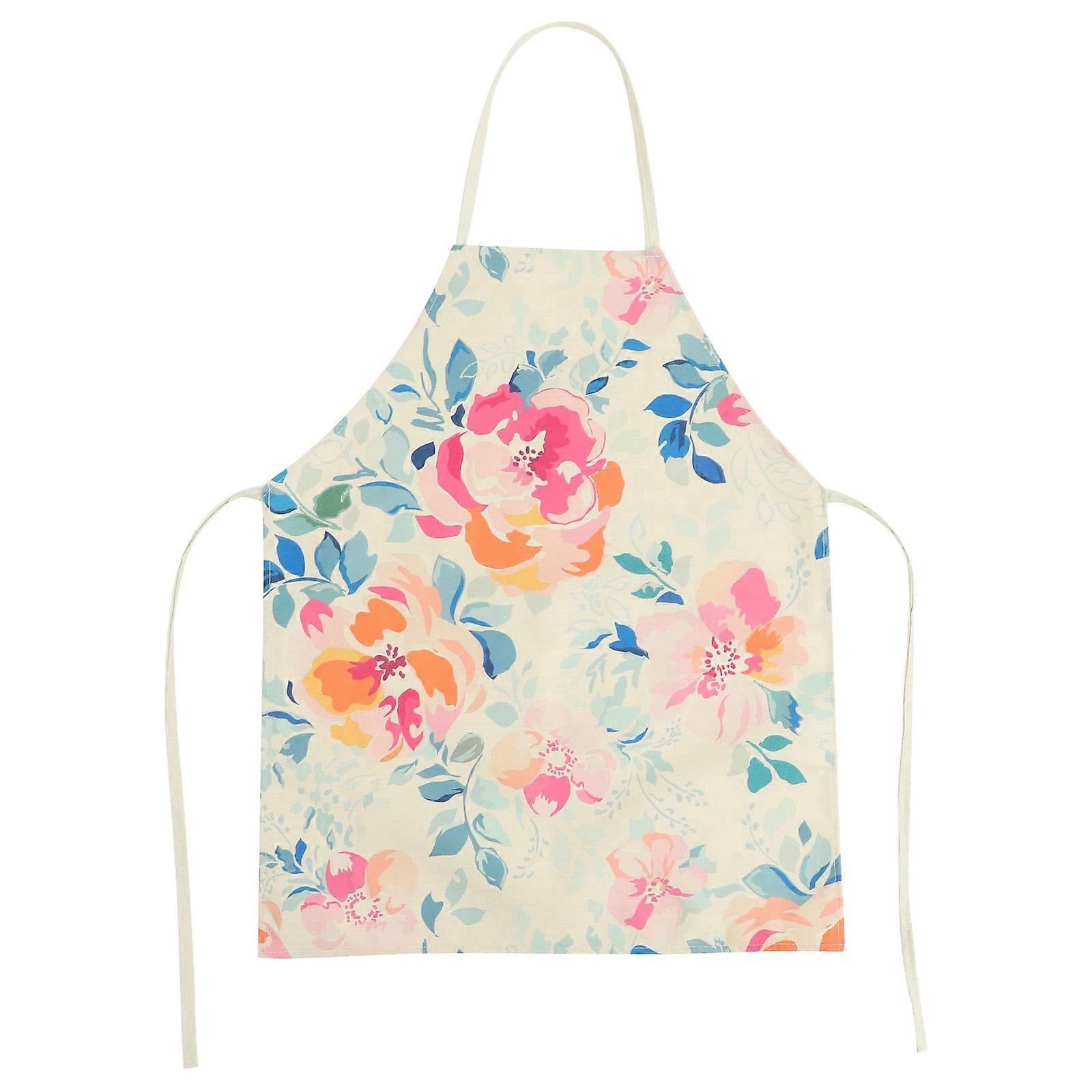 Workshop Apron For Bartenders Multi Colored 68x55x02cm Oil Proof Easy to Clean Protect Clothes 1 Piece